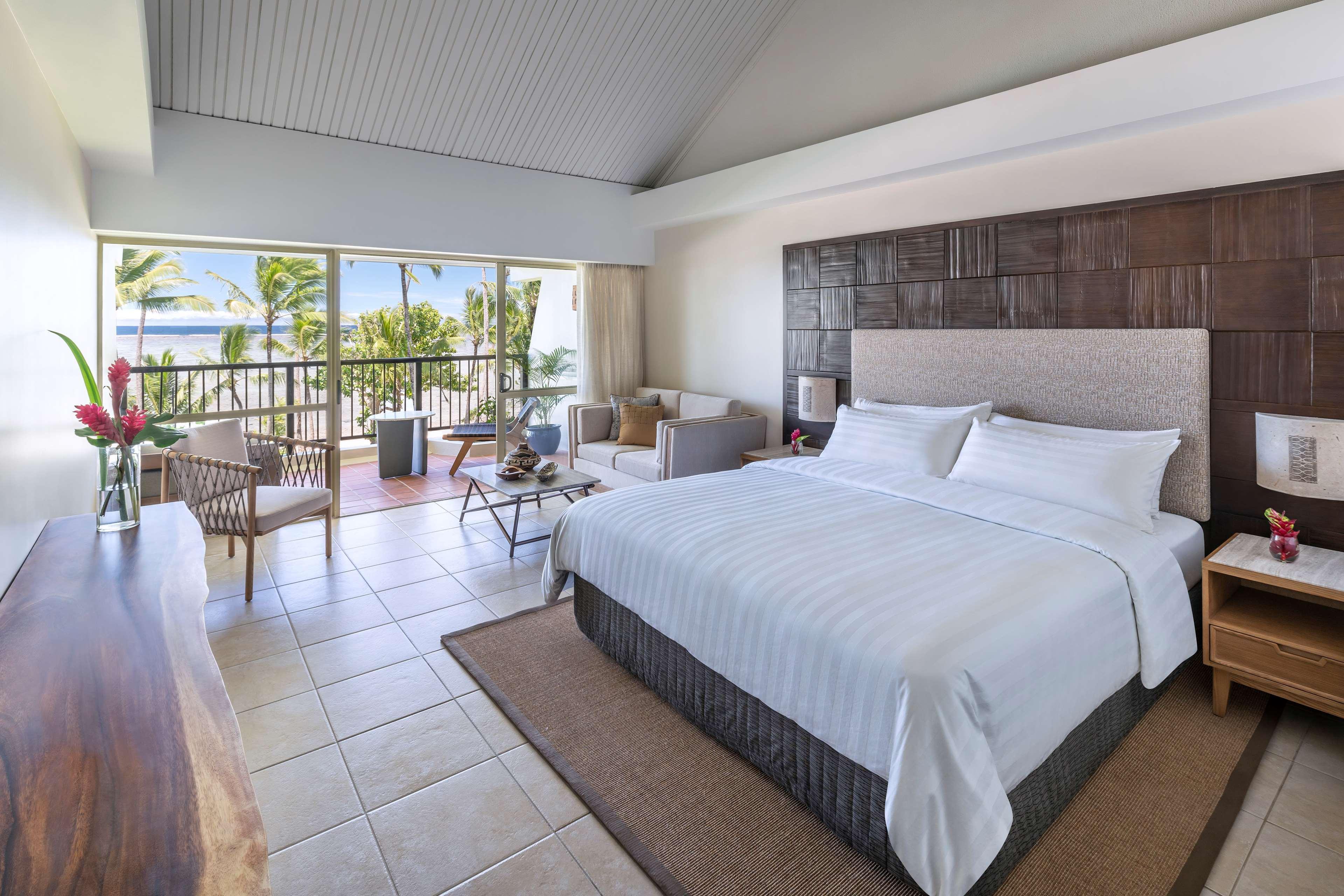 Shangri-La Yanuca Island, Fiji Voua Exterior foto A guest room at the Hilton Maldives Iru Veli
