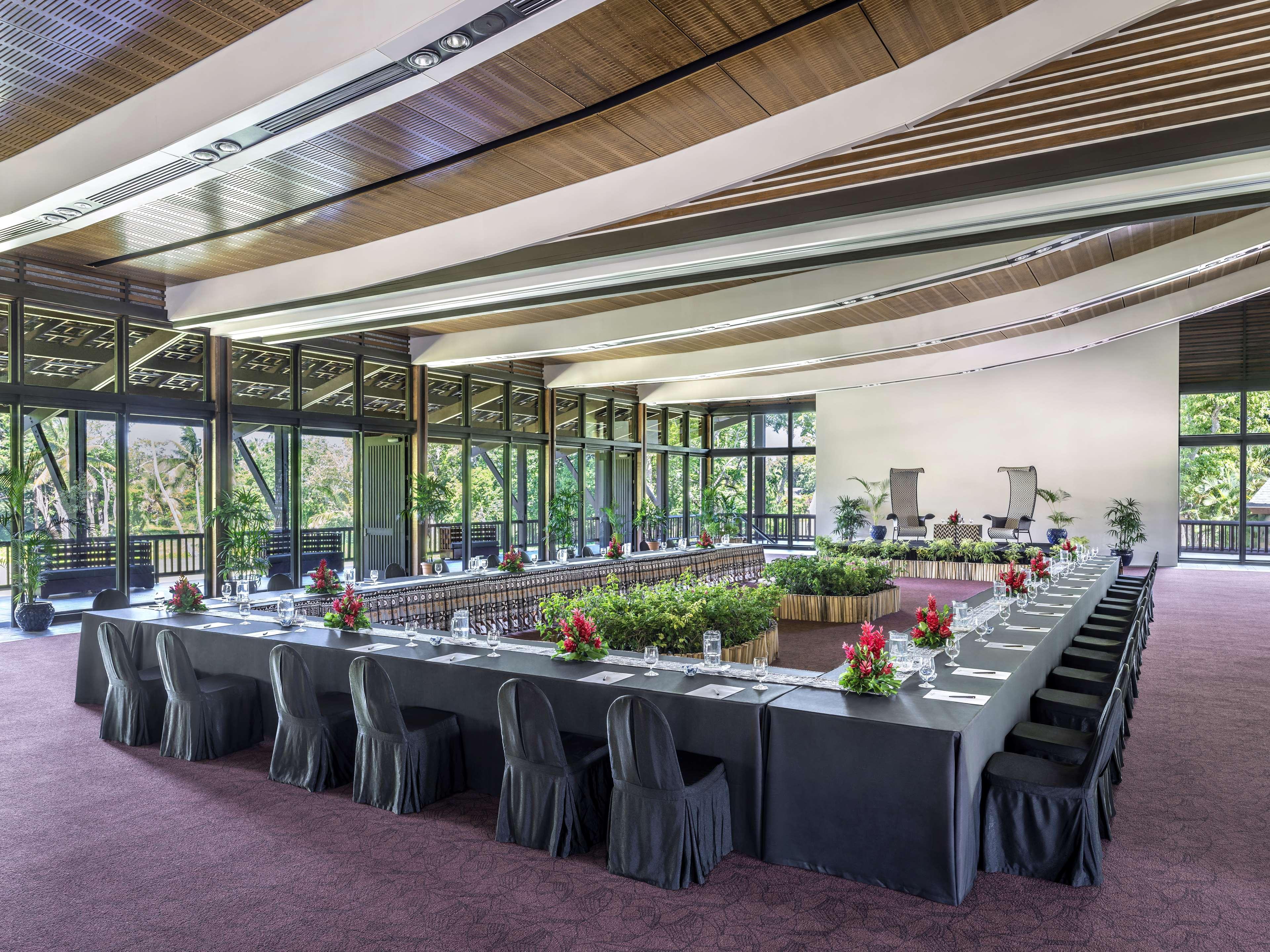Shangri-La Yanuca Island, Fiji Voua Exterior foto The interior of the conference centre