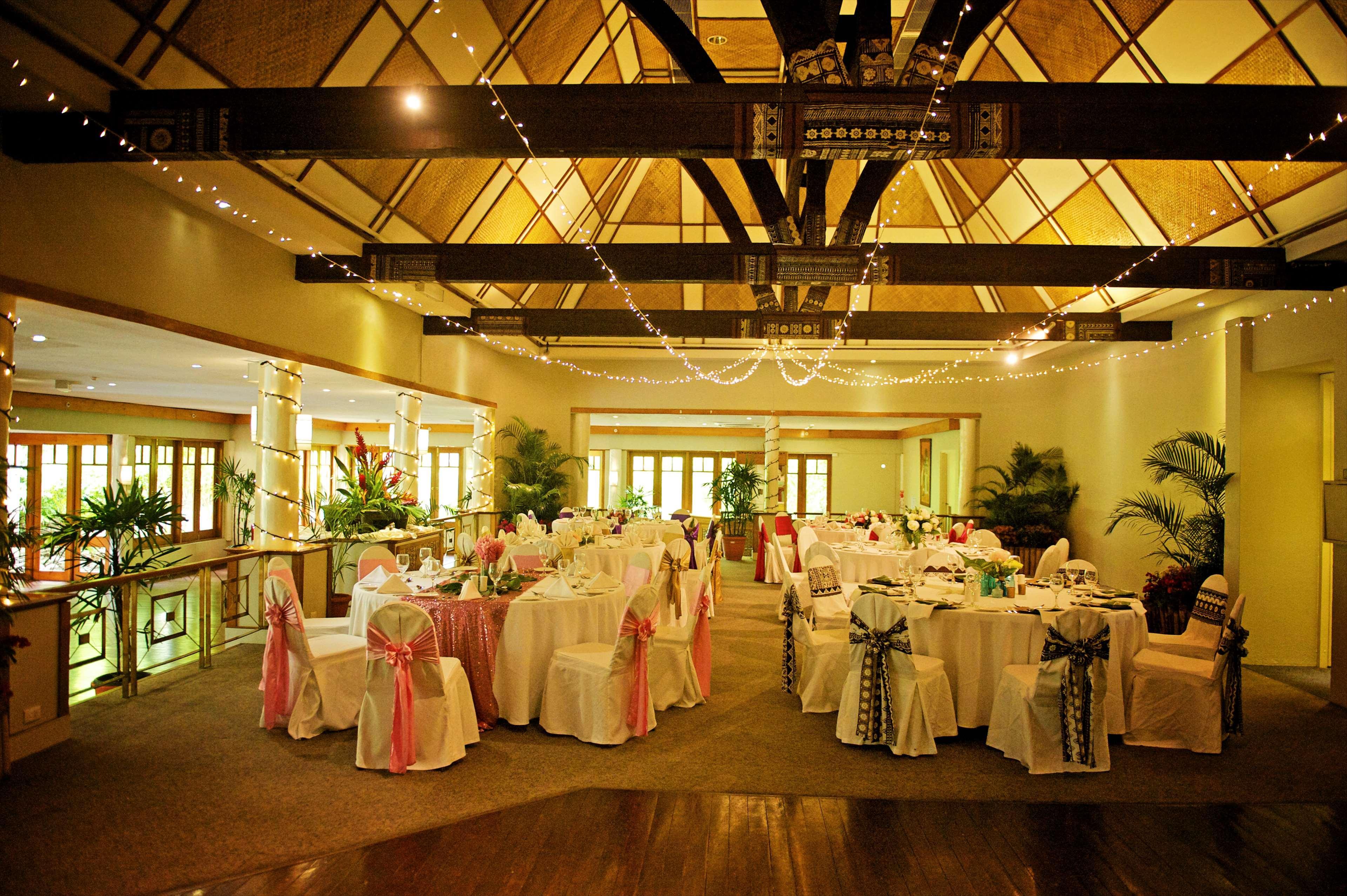 Shangri-La Yanuca Island, Fiji Voua Exterior foto The interior of the ballroom at the hotel