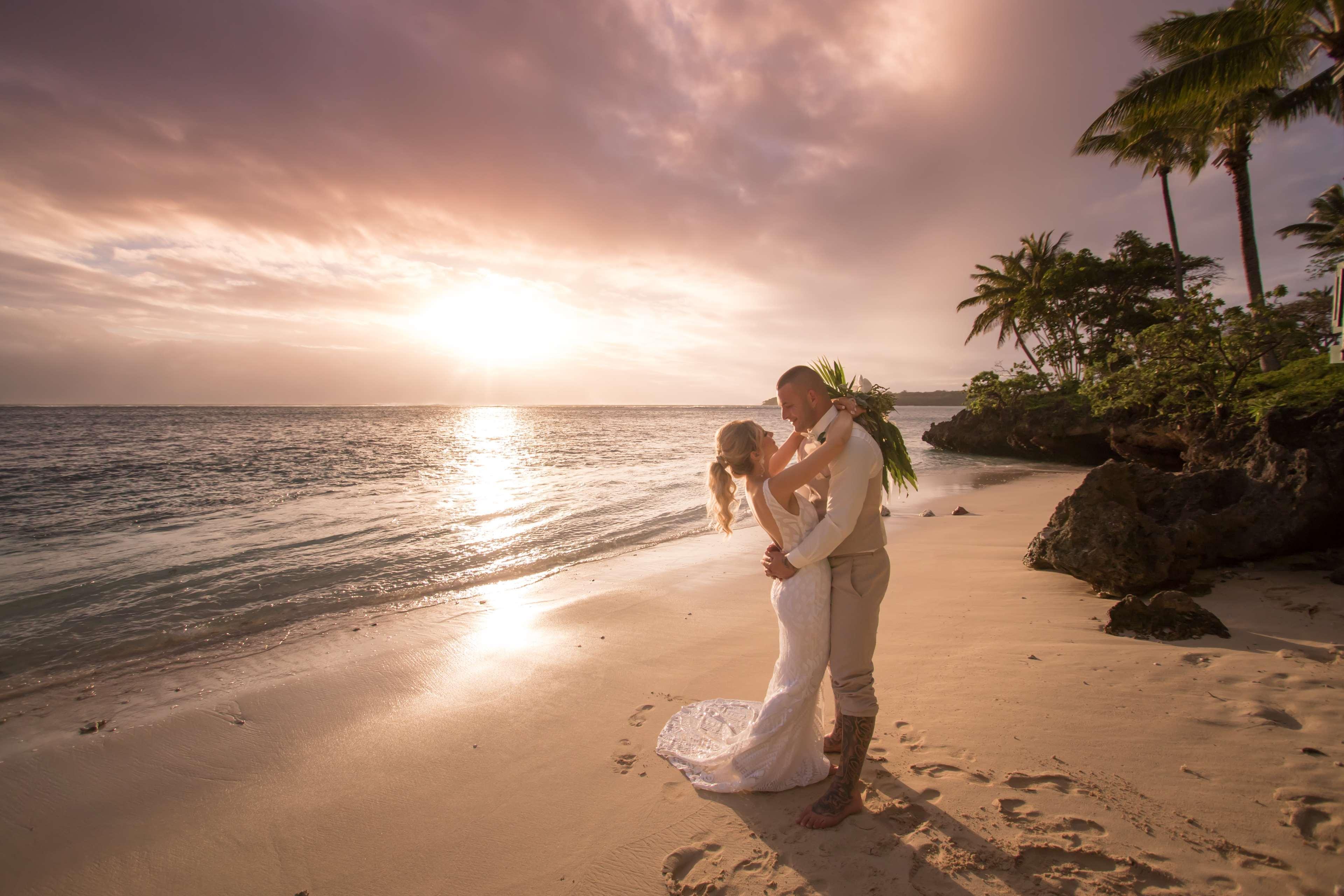 Shangri-La Yanuca Island, Fiji Voua Exterior foto A wedding on a beach